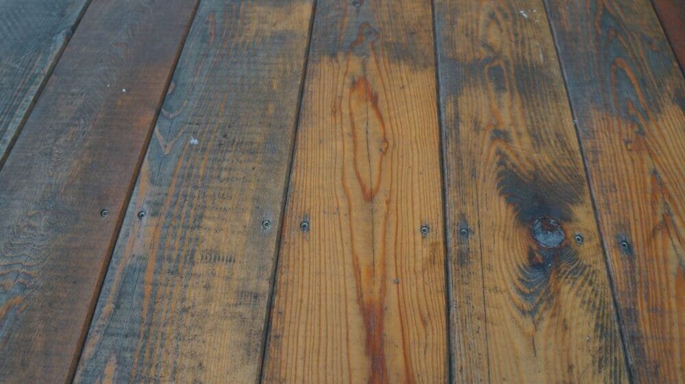 terrace board gaps larch