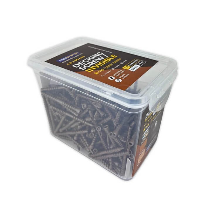 FASTSHIFTER invisible fastening screws for decking C4, 4.5x60 mm, 250 pcs. - Image 10
