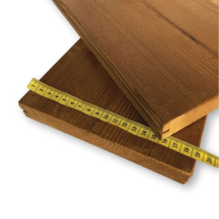 Thermo pine terrace board 26x185x4500 AB - Image 2
