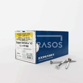 Wood screws for the field Expandet EXTRA V2 5×80 mm 200 pcs.