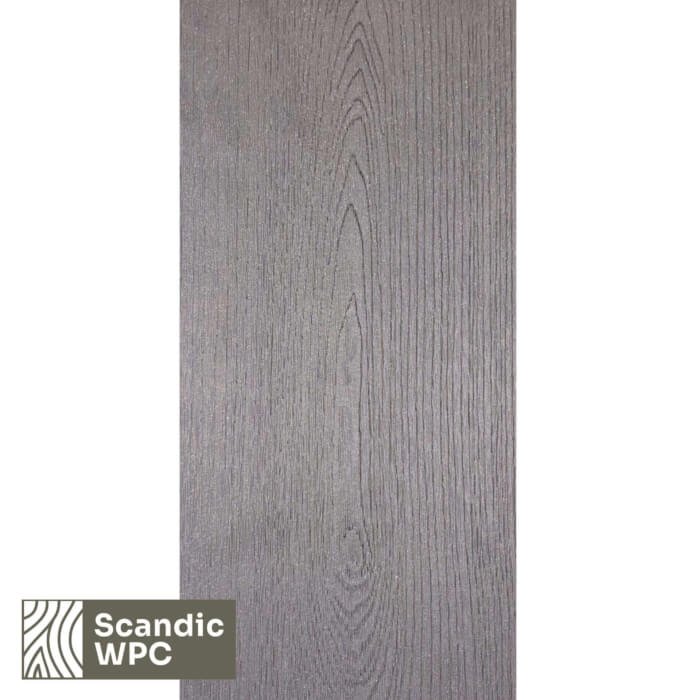 Scandic WPC Solid Sand color decking board, 20x141x3600, wood imitation/grooved - Image 5