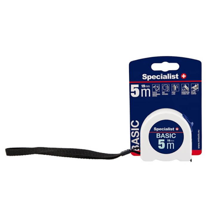 SPECIALIST+ ruletė BASIC 5m x 25mm - Image 2