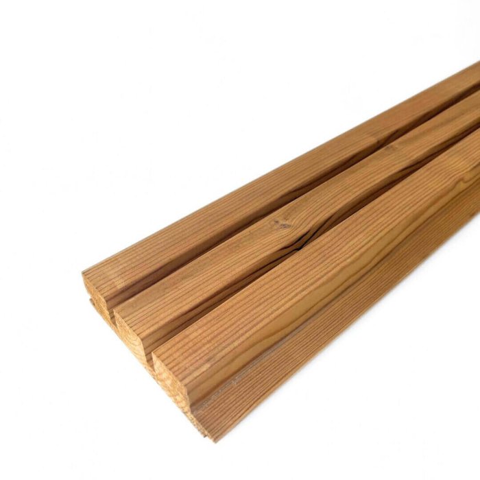 LUXE TRIPLE A-Class Thermo Pine Cladding 32x140x2700 - Image 2