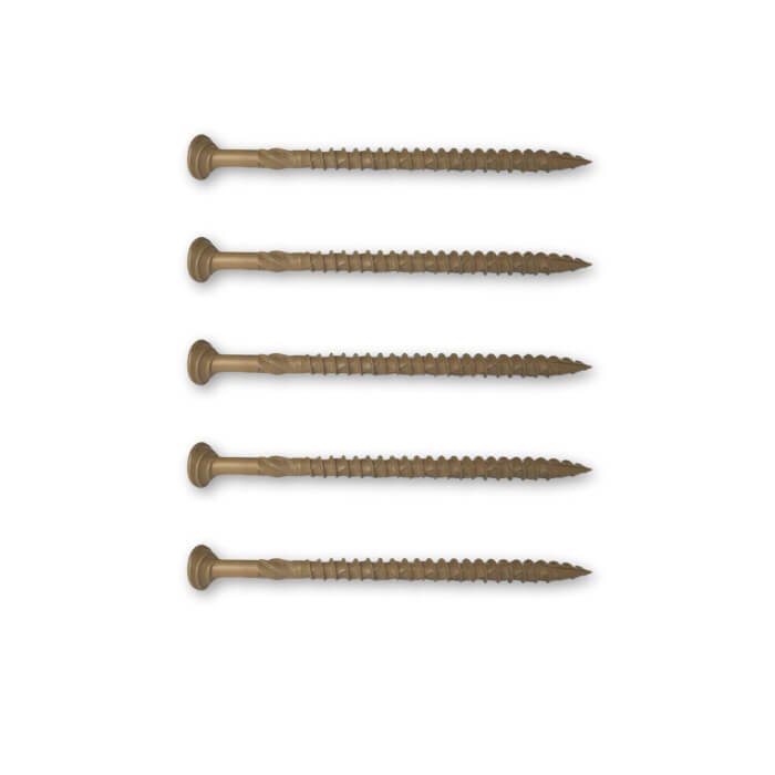 Structural wood screws for outdoor use 6x80 mm, C4, with 1680h, 200 pcs. - Image 6