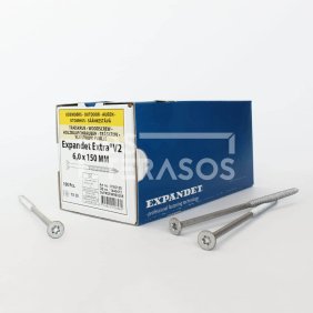 Wood screws for the field Expandet EXTRA V2 6×150 mm 100 pcs.