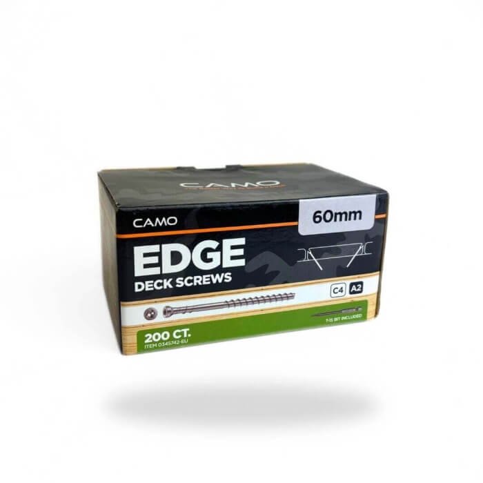 Stainless steel wood screws CAMO A2 60 mm 200 pcs. - Image 1