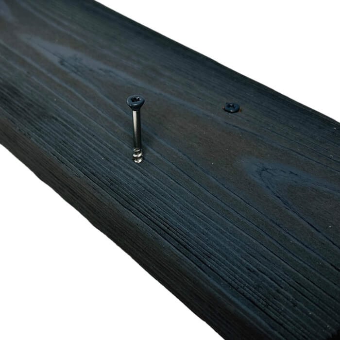 Wood screwdriver A2 with painted head, 4,3 x 45 mm anthracite (Stainless) - Image 6