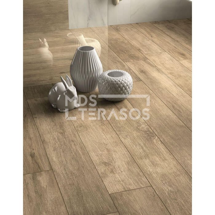 Slowood Nocciolo Porcelain Tiles 30x120x2cm - Image 3