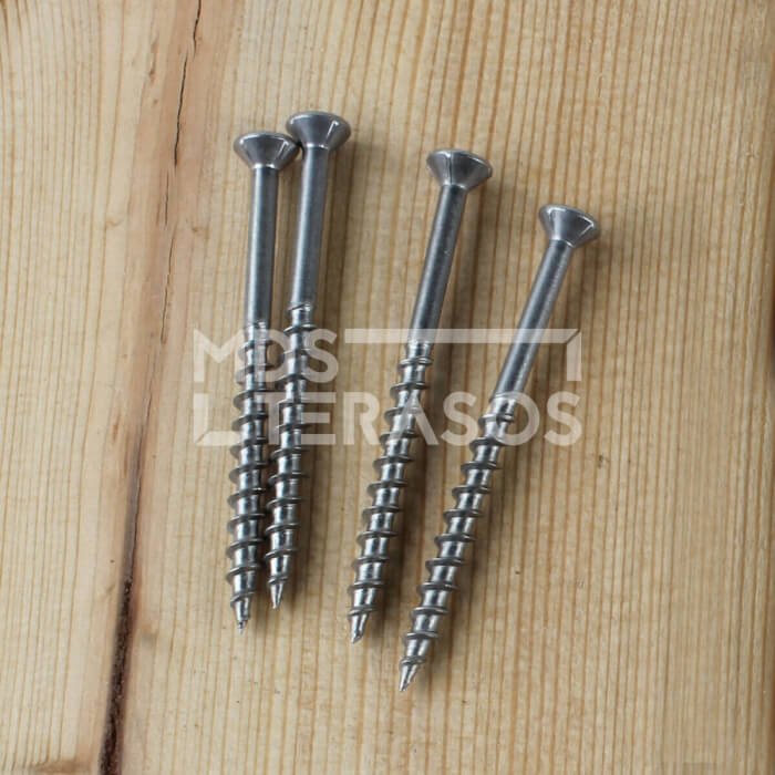 Stainless steel wood screws "Expandet" A4 4.3×56 mm 200 pcs. - Image 5