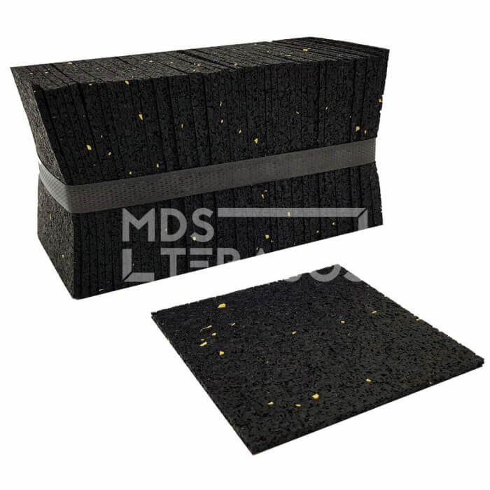 Rubber patio pads 90x90x3, 25 pcs. - Image 2