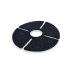 Rubber sole for pedestal 110x110x3 mm