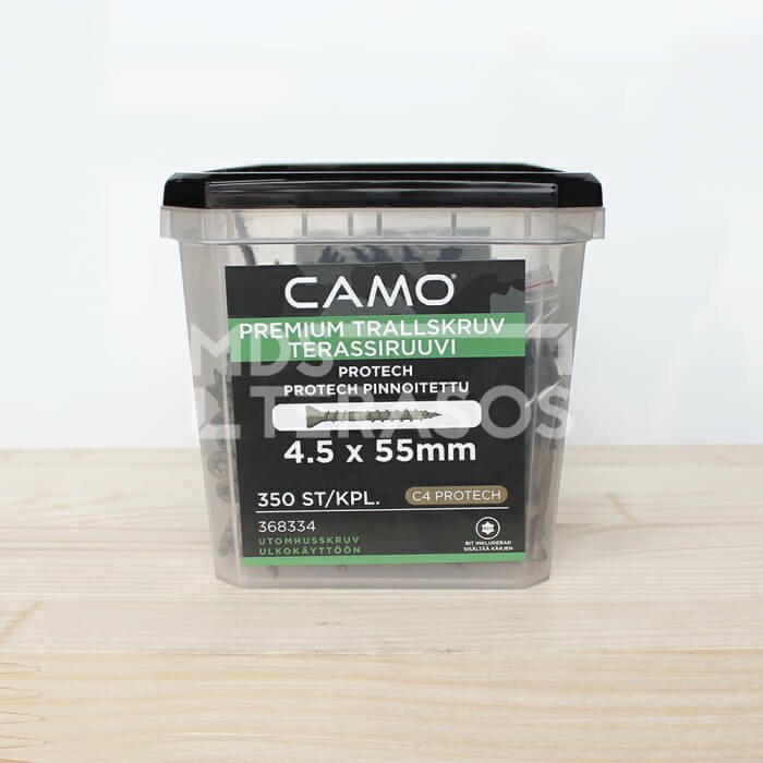 CAMO Premium wood screws 4.5x55 mm 350 pcs. - Image 1