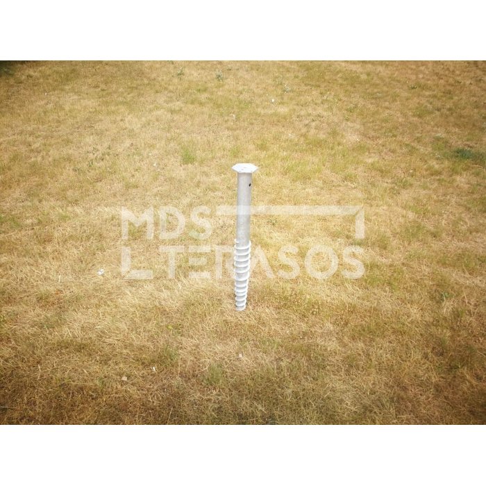 Screw foundation M - 76X2050X3.5 M16 HEX-160mm - Image 2