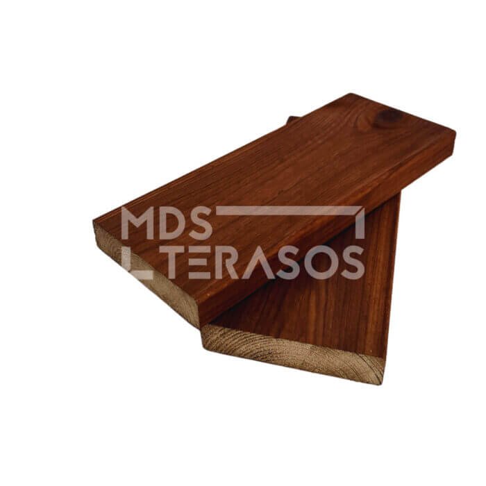 Lygi impregnuotos pušies lenta 28x120x3600 - Image 2