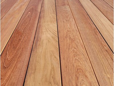 Hardwood decking board Jatoba 21x145x5500 - Image 2