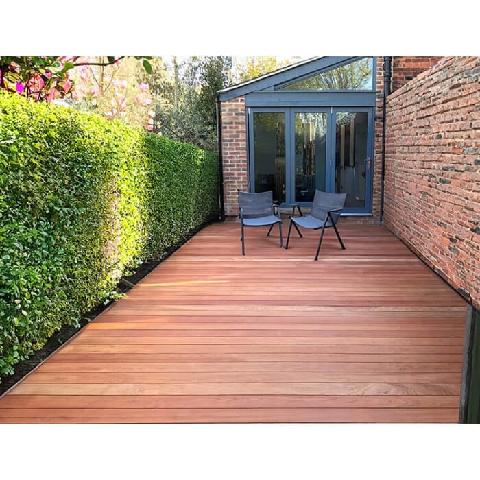 Hardwood decking board Jatoba 21x145x5500 - Image 4