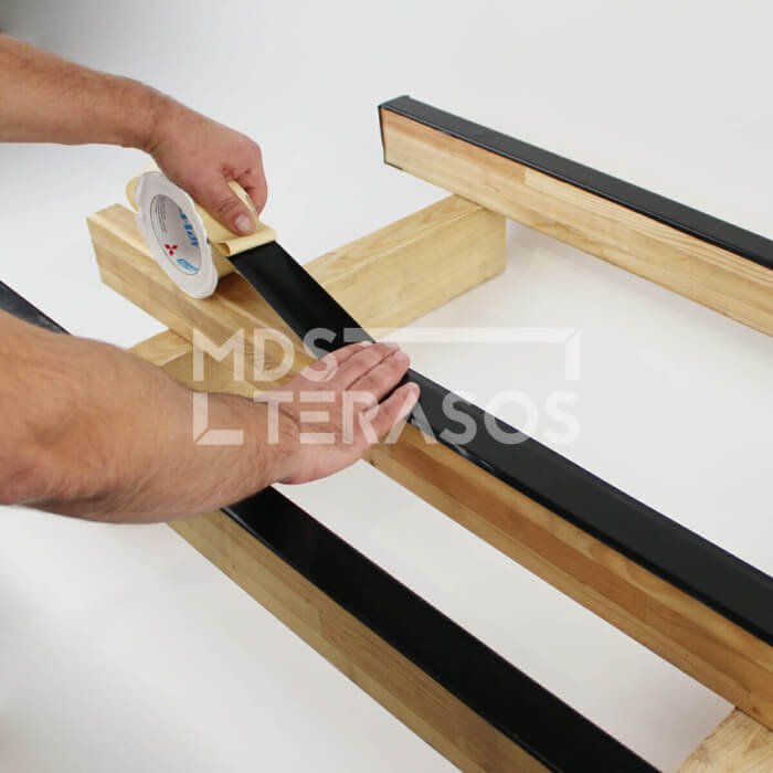 Adhesive tape for terrace lags G-tape 80 mm - Image 6