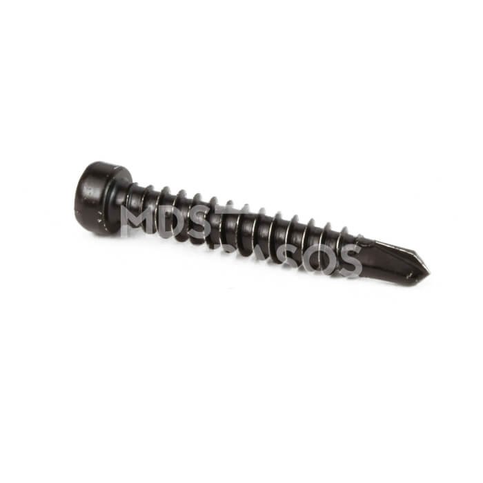 PICLIP black self-tapping screw for wood 4.2x25 mm - Image 2