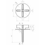 Plytelių laikiklis smėliui, žolei ar žvyrui - Image 3