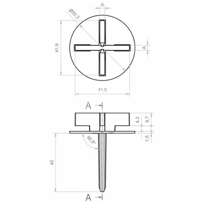 Plytelių laikiklis smėliui, žolei ar žvyrui - Image 3