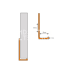 Lower tile holder for covering the side of the terrace, 3000mm - Image 3