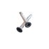 Self-tapping screw for galvanised metal 5.5x50/28 A2 BI METAL anthracite