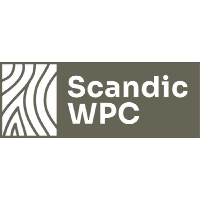 Scandic WPC decking board Volcanic Grey color 20x140x3600 grooved/combed solid core - Image 9