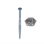 Screw foundation M - 76X2050X3.5 M16 HEX-160mm