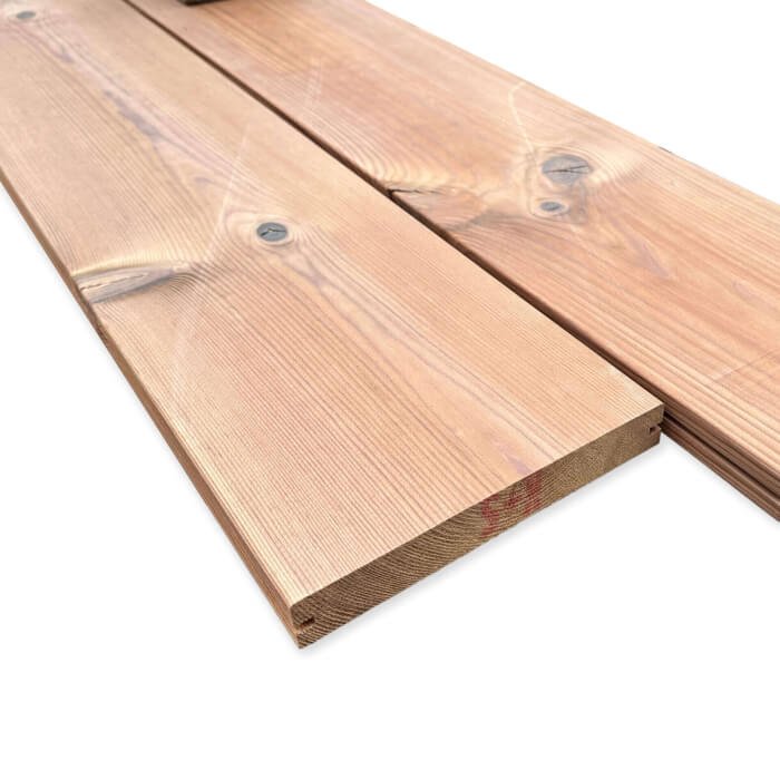 Thermo pine wide decking board 26x185x4200 B - Image 8