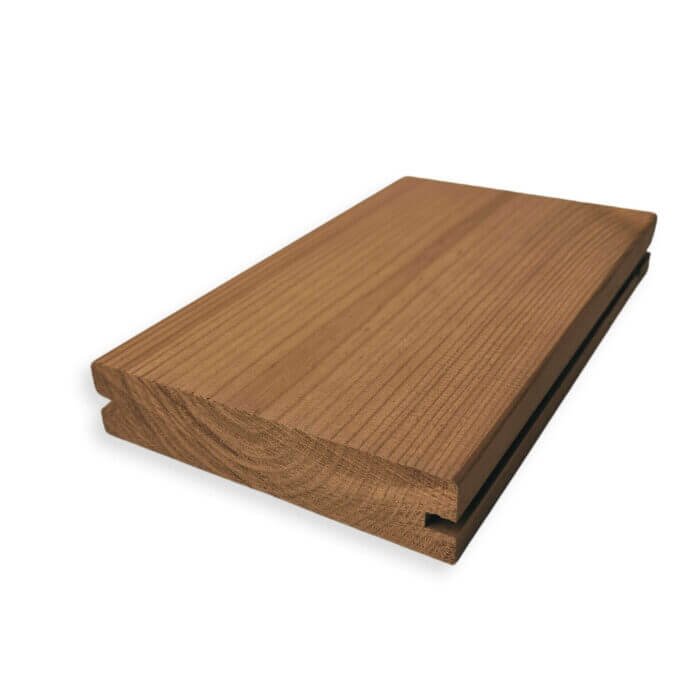Thermo pine decking board 117 mm wide - Image 3