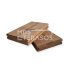 Thermo pine decking board 117 mm wide