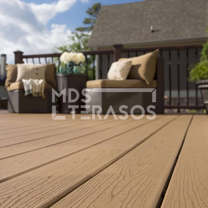 Trex Enhance Basic WPC decking board Beach Dune 24x140x6090 wood imitation - Image 2
