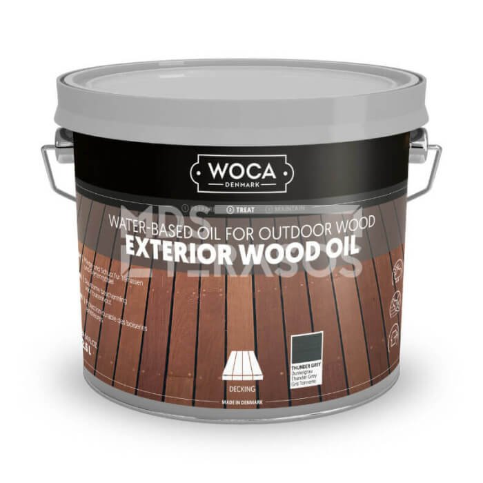 Pigmented terrace oil Woca Exterior Oil 2.5 l - Image 1