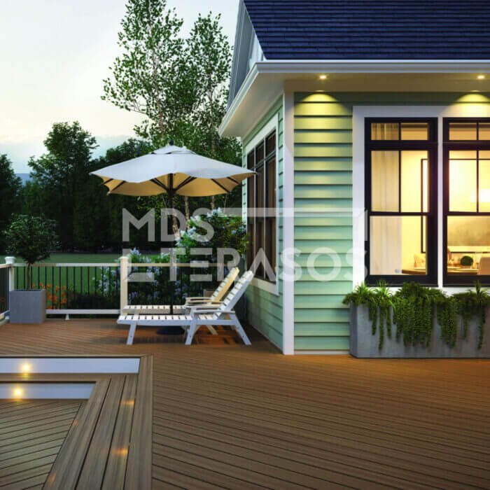 Trex Enhance Naturals WPC decking board Toasted Sand 24x140x3650 wood imitation - Image 5