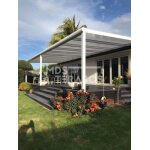 White aluminum canopy Stuttgart 4.1m depth, optional width - Image 2