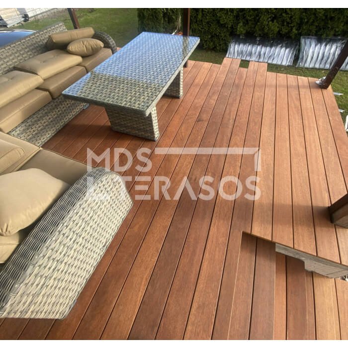 Hardwood decking board FAVA Amargosa 21x145x2750 - Image 4