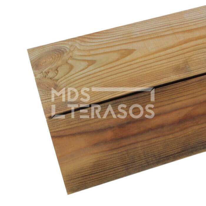 Impregnuotos pušies terasinė lenta 28x120x6000 - Image 2