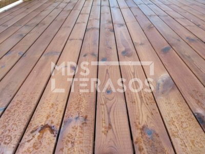 Impregnated pine decking set - Image 2