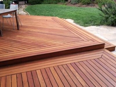 Hardwood decking board Jatoba 21x145x6100 - Image 4