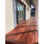 Hardwood decking board Jatoba 21x145x5500 - Image 3