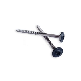 Wide Head Wood Screw, 4.5 x 65 mm Anthracite (Stainless Steel)