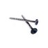 Wide Head Wood Screw, 4.5 x 65 mm Anthracite (Stainless Steel)