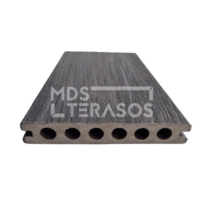 Newood WPC board Dark Ash 22x140x4200 double sided brushed/wood imitation - Image 6