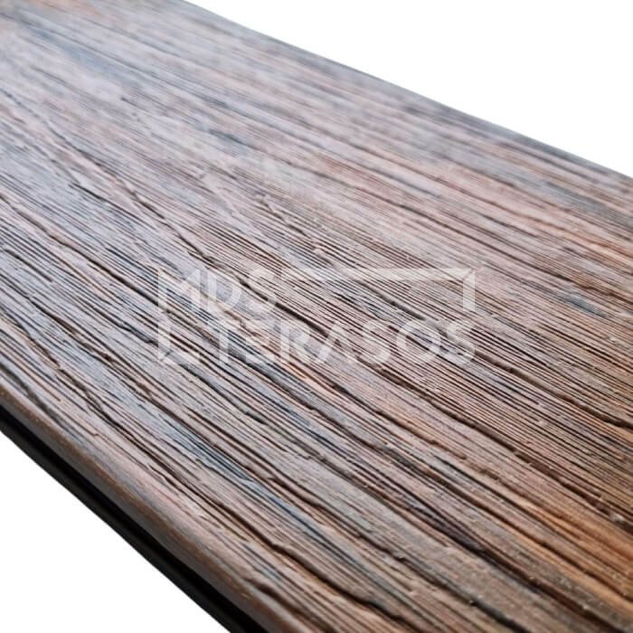 Newood WPC board Forest Brown 22x140x3600 double sided brushed/wood imitation - Image 5