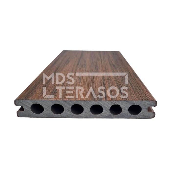 Newood WPC board Forest Brown 22x140x3600 double sided brushed/wood imitation - Image 7
