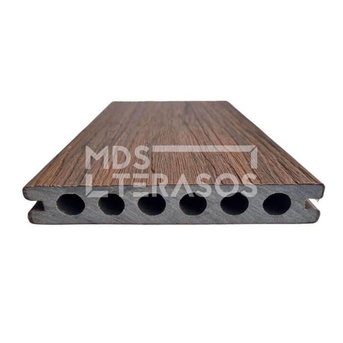 Newood WPC board Forest Brown 22x140x3600 double sided brushed/wood imitation - Image 8