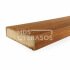 Grooved impregnated pine decking board 28x120x4200