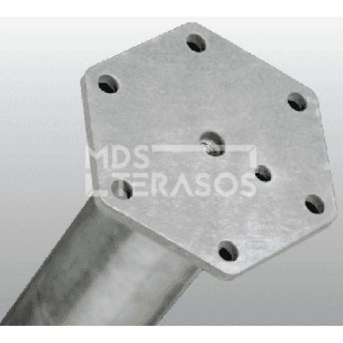 Screw foundation M - 76X2050X3.5 M16 HEX-160mm - Image 3