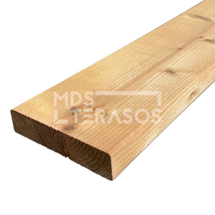 Termo skandinaviškos pušies terasos lenta 26x117x3600 šukuota - Image 4