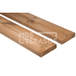 Termo skandinaviškos pušies terasinė lenta 26x118x6000
